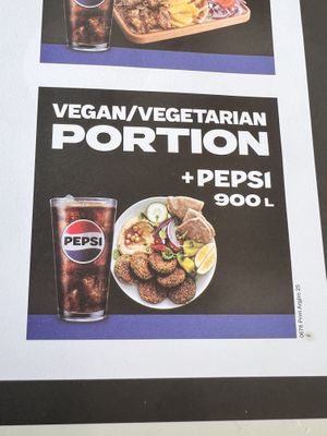 Vegan platter  at Ya Mas in Vlore