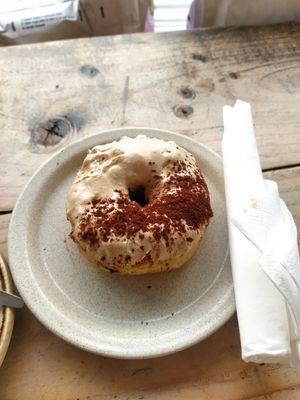 Tiramisù donut at Knead a Little Love in East London