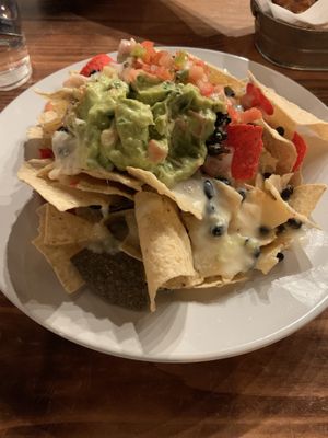 vegan nachos mmmm  at The Cabin in Park City
