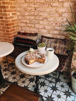 Cafe Alula indoor seating at Cafe Alula in Brooklyn