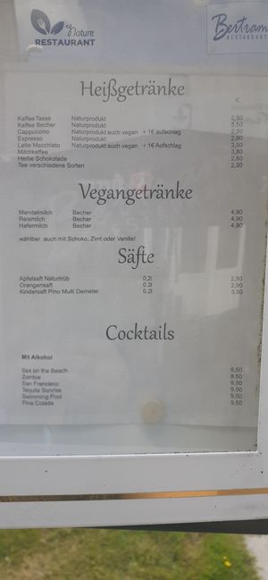  at Bio-Restaurant Bertram in Wilhelmshaven