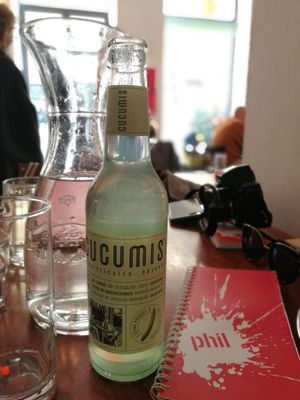 cucumber soda at Phil in Vienna