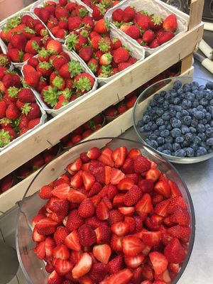 Frisches Obst at Icery in Sylt