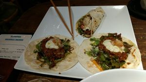tacos at Magokoro in Kamakura