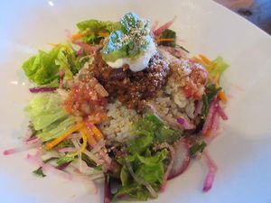 Taco rice at Magokoro in Kamakura