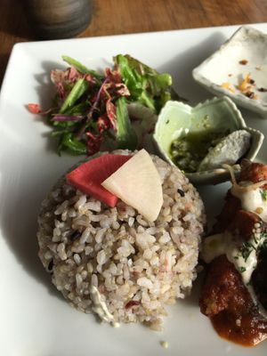 Hemp rice  at Magokoro in Kamakura