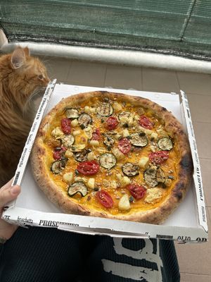 Pizza La vegana   at Pizzeria Quarto Senso in Tavagnacco