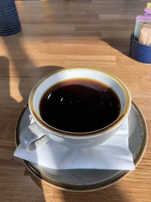 Decaf coffee ☕️  at Good Morning in Las Vegas