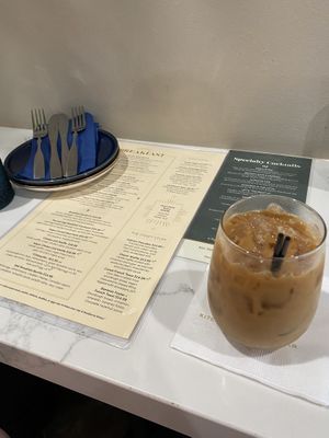 Latte (no extra cost for plant milk)  at Good Morning in Las Vegas