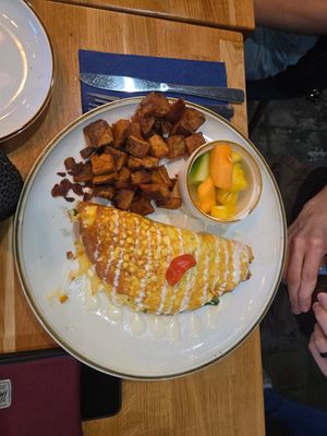 Vegan omelet at Good Morning in Las Vegas