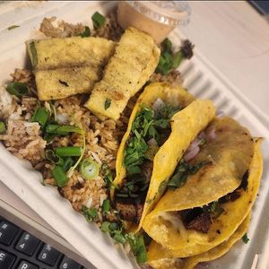 Vegan tacos! at Hippie Hibachi in Atlanta