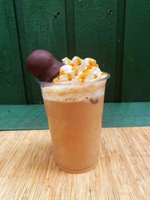 Glean signature Ice coffee at Glean in Copenhagen