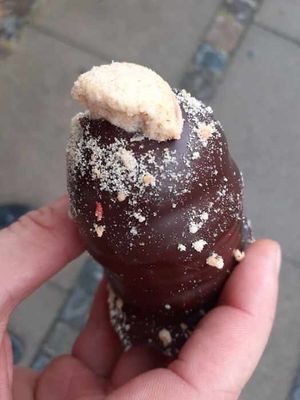 Flødebolle with koldskål 👌 at Glean in Copenhagen