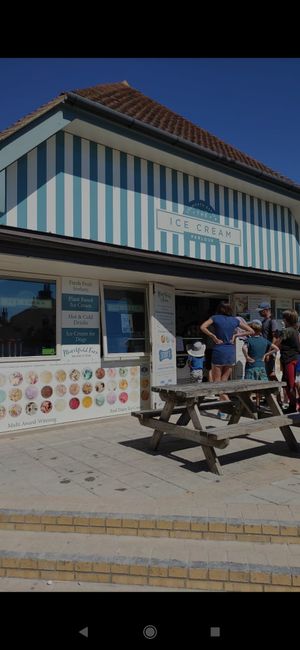  at Lulworth Estate Ice Cream Parlour in Wareham