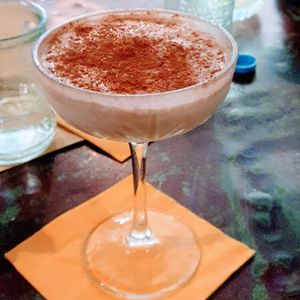 Aleksandra, vegan cocktayl at Aperture Cocktail Bar in Padua