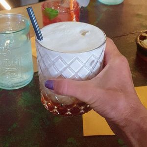 Vegan Russian cocktail at Aperture Cocktail Bar in Padua