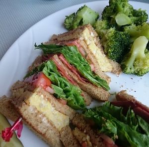Vegan tempeh blt at Georgie's Diner in West Haven