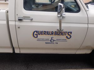 Truck at Guerilla Bizkits in Nashville