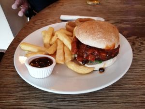 Burger at Glen Parva Manor in Glen Parva