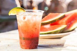Watermelon Mint Juice  at Soltribe Cuisine in San Miguel De Allende