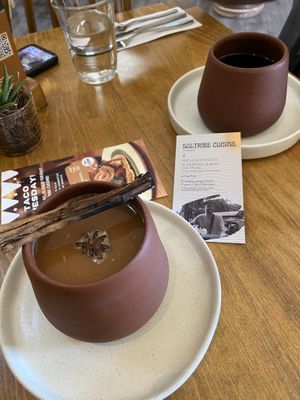house-made chai  at Soltribe Cuisine in San Miguel De Allende