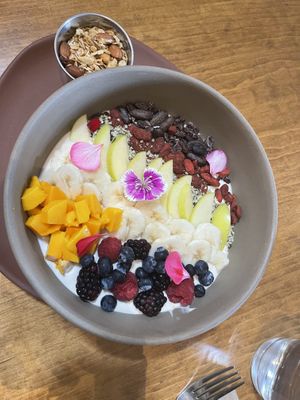 Coconut Yogurt & Fruit   at Soltribe Cuisine in San Miguel De Allende