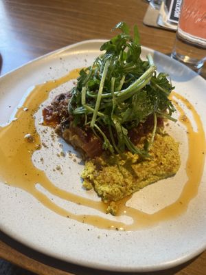 Polenta   at Soltribe Cuisine in San Miguel De Allende