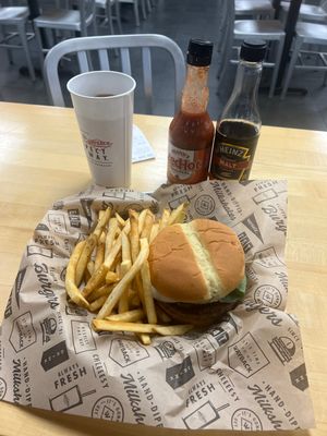   at Wayback Burgers in Spartanburg