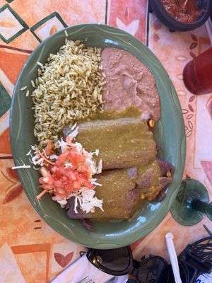Vegan tamales   at Oaxaca Restaurant in Sedona