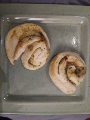 Onion breads at Panadería y Pastelería Pan & Paz - Maybe closed in Vina Del Mar