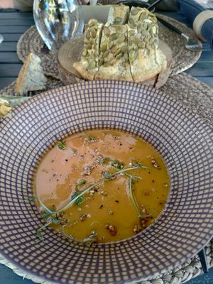 Soup at A La Chaume de mon Pere in Gerardmer