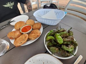 Some tapas at Restaurant la Torre in Palafrugell
