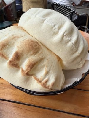 Puffed Pita Bread   at Eli Falafel - Fucheng Rd in Shanghai
