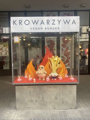 💜  at Krowarzywa - Chmielna in Warsaw