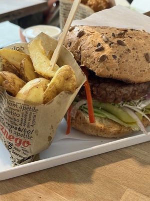 beyond burger  at Krowarzywa - Chmielna in Warsaw