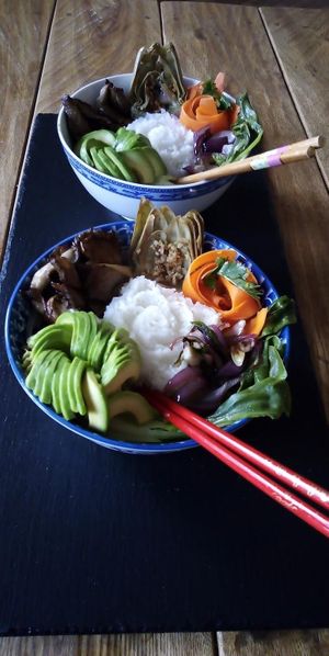 Bowl at Manuja - Vegan Street Food in Ceska Lipa