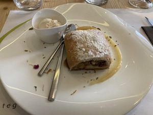 Apple strudel  at Integraldo in Majano