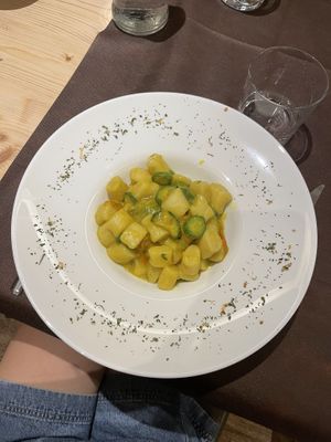 Curry gnocchi  at Integraldo in Majano