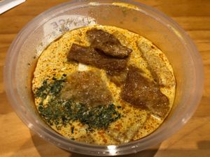 Laksa at Gan En 感恩素食 in Central Singapore