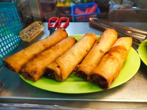 Popiah at Gan En 感恩素食 in Central Singapore