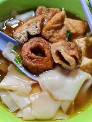 Kuey chup ingredients ~ 30/4/22 at Gan En 感恩素食 in Central Singapore