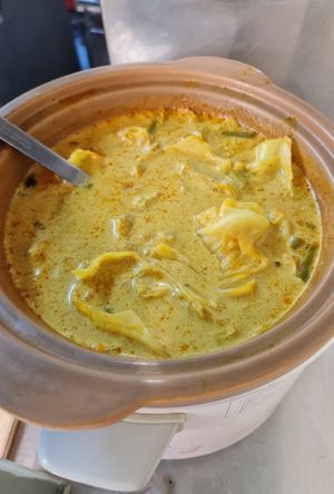 Curry vege ~ 30/4/22 at Gan En 感恩素食 in Central Singapore