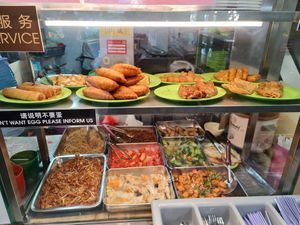 Today's dishes  ~ 17/5/22 at Gan En 感恩素食 in Central Singapore