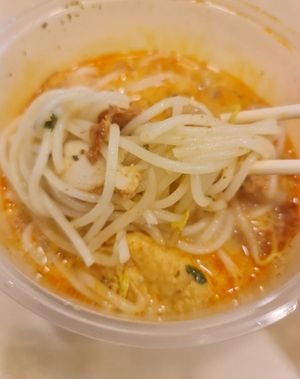 Laksa ~ 18/5/22 at Gan En 感恩素食 in Central Singapore