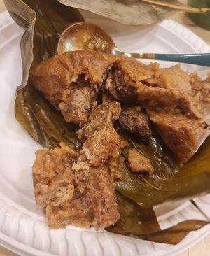 Traditional Dumpling ~ not to my liking ~ ~ 18/5/22 at Gan En 感恩素食 in Central Singapore