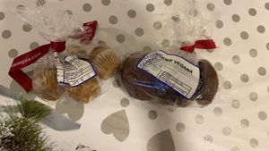 Cookies y magdalenas veganas.  at La Colegiala in Cartagena