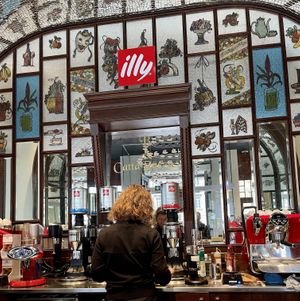  at Illy Caffé in Trieste