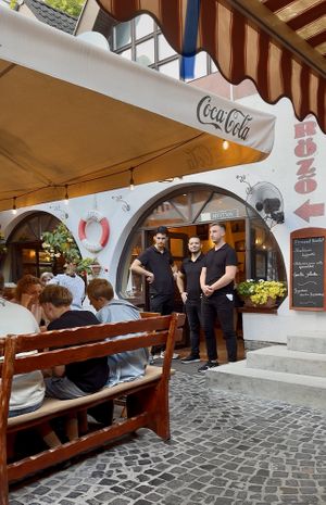   at Stég Pub Pizzéria in Tihany