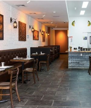 Atithi Indian Williamsburg, restaurant interior at Atithi in Brooklyn