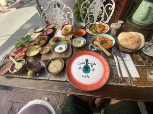 Is this the breakfast for two or one?  at Arada Cafe in Istanbul